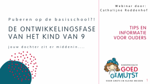 online lezing prepuberteit ontwikkelingsfase